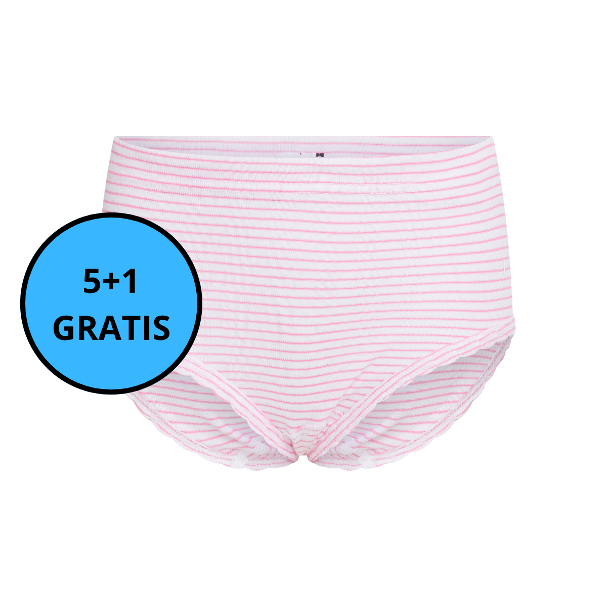 Beeren Bodywear - Meisjes Slip Cindy Roze 2-Pack 5+1 GRATIS