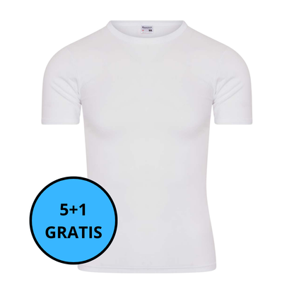 Beeren Bodywear - Heren Shirt Korte Mouw Jens 5+1 GRATIS