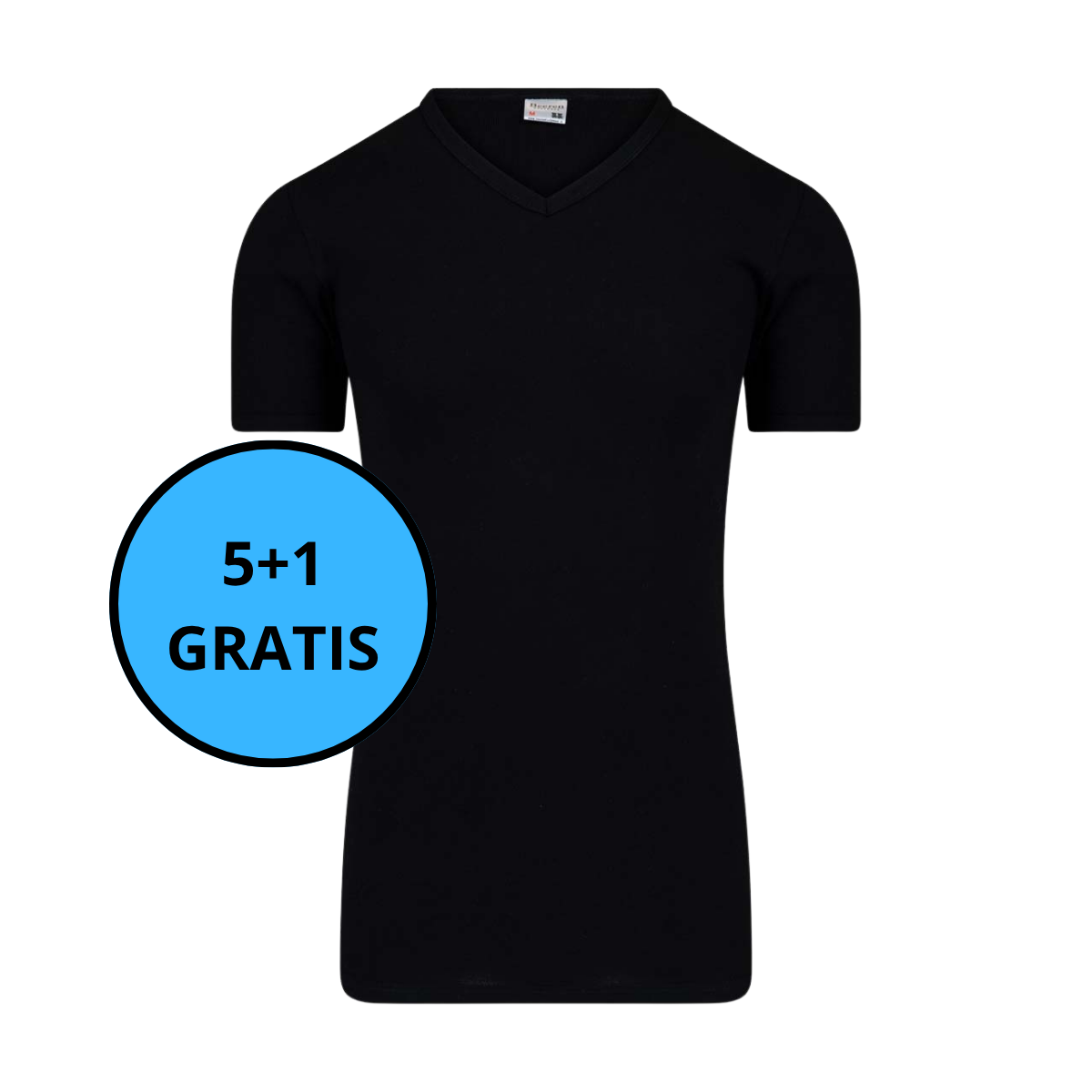 Beeren Bodywear - Heren Shirt EXTRA LANG met V-Hals Owen 5+1 GRATIS